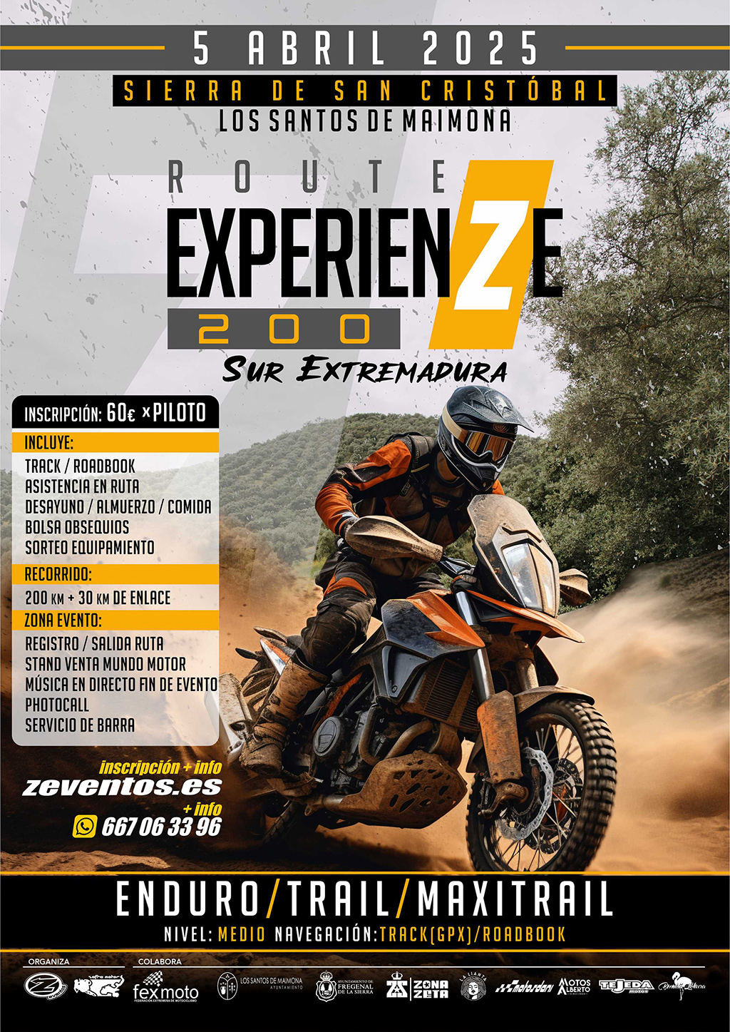 ROUTE EXPERIENZE 200 cartel